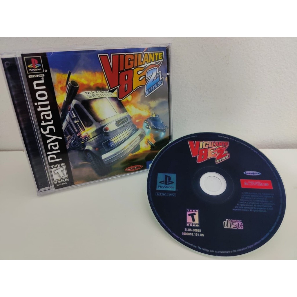 VIGILANTE 8 SECOND OFFENSE - PS1