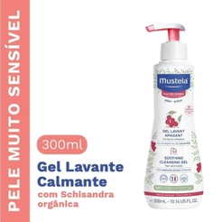 Gel Lavante Para Pele Muito Sensível Mustela 300ml