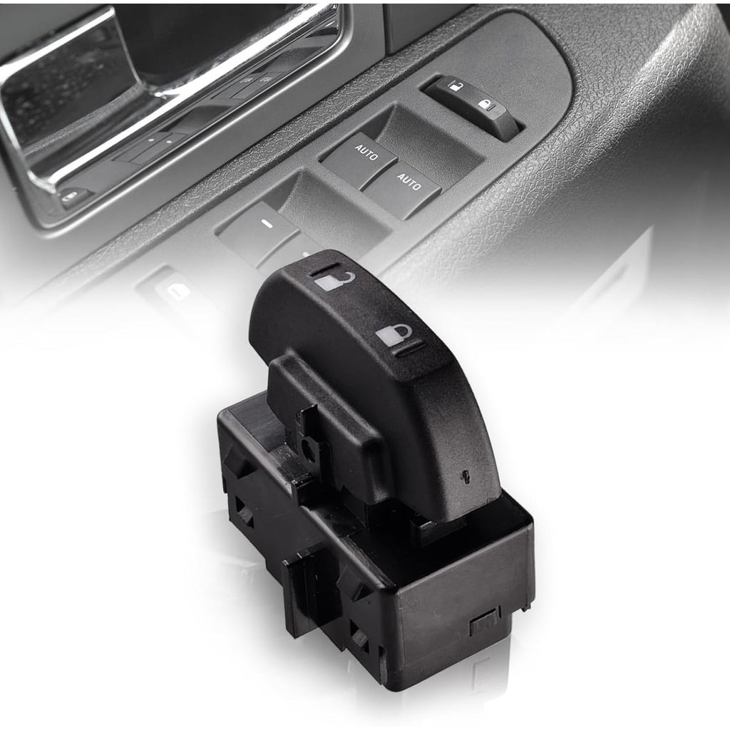 Interruptor de Trava de Porta Dianteira Compatível com Ford F-150 2009-2014, Conjunto de Interruptor Substitui 9L3Z-1402