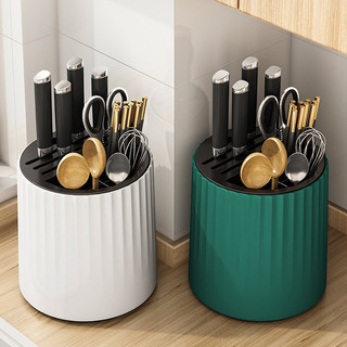 Cozinha Rotativa Faca Bloco Organizador Bancada Multi Pauzinho Titular Caixa De Armazenamento