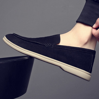 2025 novo estilo primavera verão deslizamento-em sapatos casuais preguiçosos sobre o pé sapatos moda All-Match mocassins