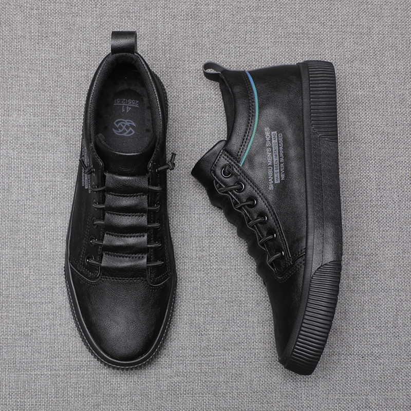2026 novo estilo sapatos masculinos primavera outono sapatos de couro de alta qualidade sapatos casuais masculinos tênis
