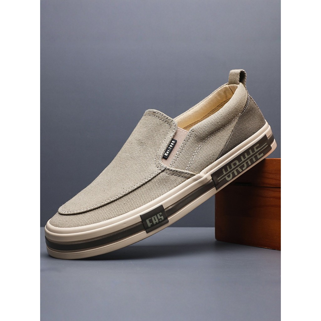 Sapatos de lona masculinos 2026 novos sapatos masculinos verão respirável sapatos casuais masculinos velhos pequim