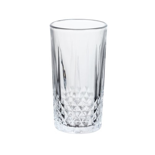 Conjunto 6 Copos Vidro 280ml Design Elegante Durabilidade Uso Diario Refrigerante Suco Agua