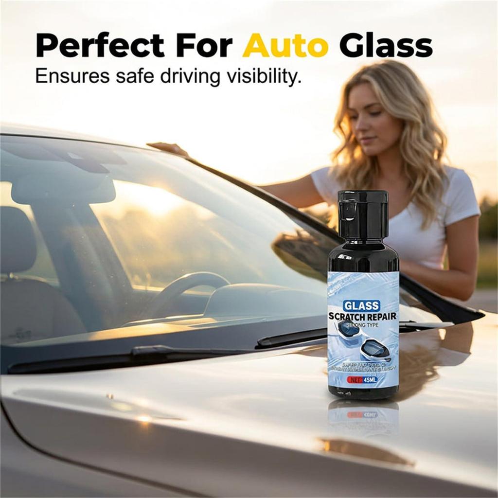 Removedor De Arranhões De Lentes 45ml , Óculos De Sol , Líquido De Restauração Para Mulheres , Motoristas , Técnicos , F