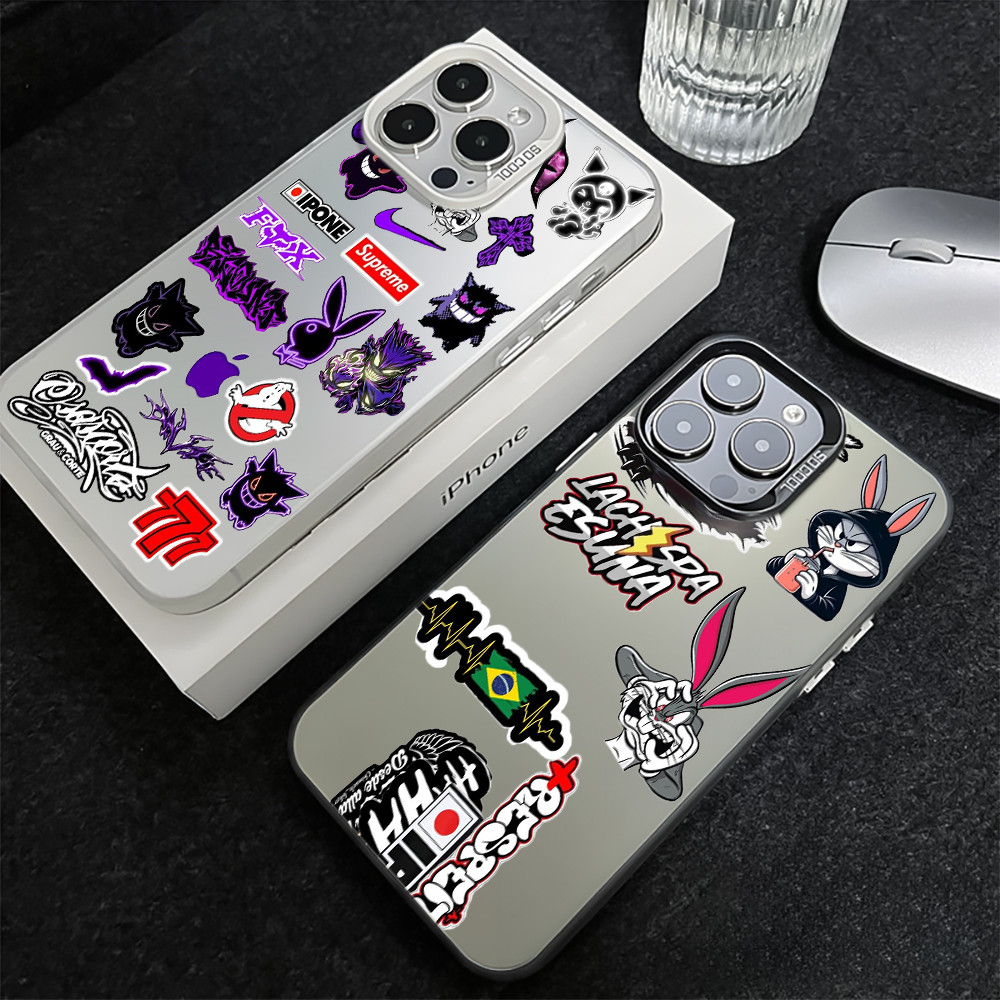 Grafite De Rua Colorido Capa Capinha Para Samsung Galaxy A04S A05S A06 A07 A12 A13 A14 A15 A16 Metalizado Fosco