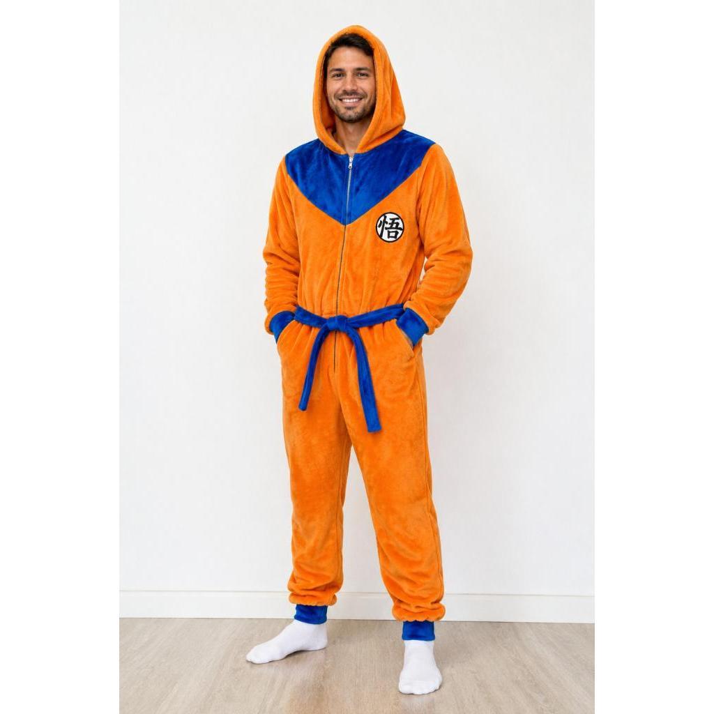 Pijama Kigurumi Plush Goku Dragon Ball Z Macacão
