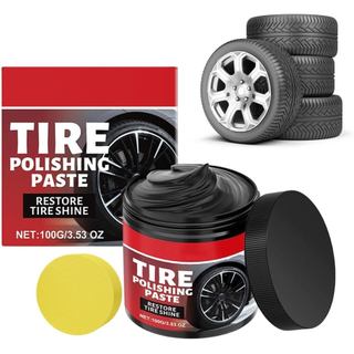 Pasta Polidora para Pneus com Esponja, Brilho para Rodas de Carros e Caminhões Rs&Mor (1 unidade)