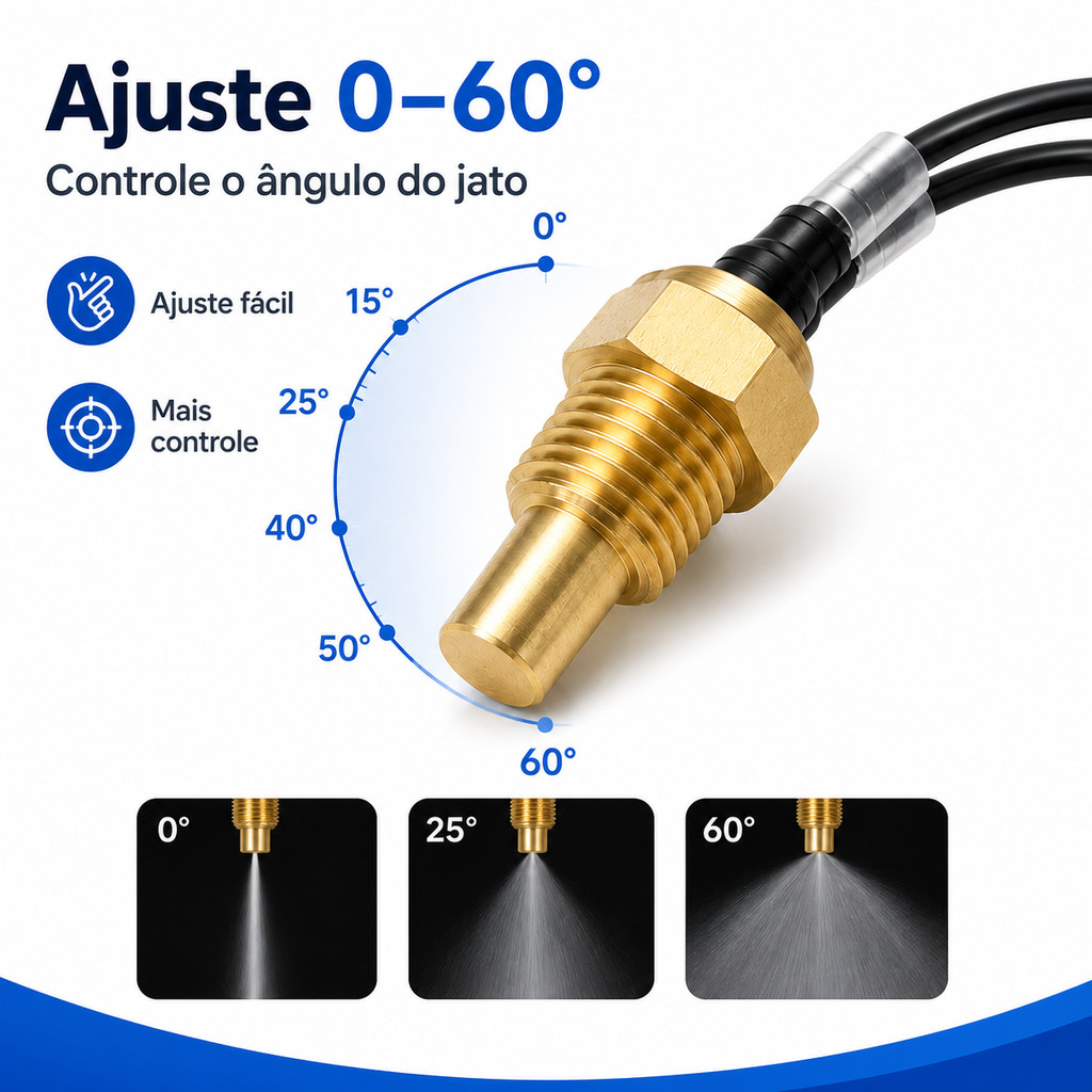 1 Peça 12V/24V 10MM 12MM 14MM 16MM 17MM 21MM Medidor Universal De Sensor De Temperatura Da Água Do Carro
