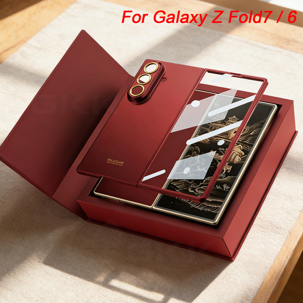 Capa De Plástico Ultrafina Anti-Arranhões Para Samsung Galaxy Z Fold 7 6 Tela De