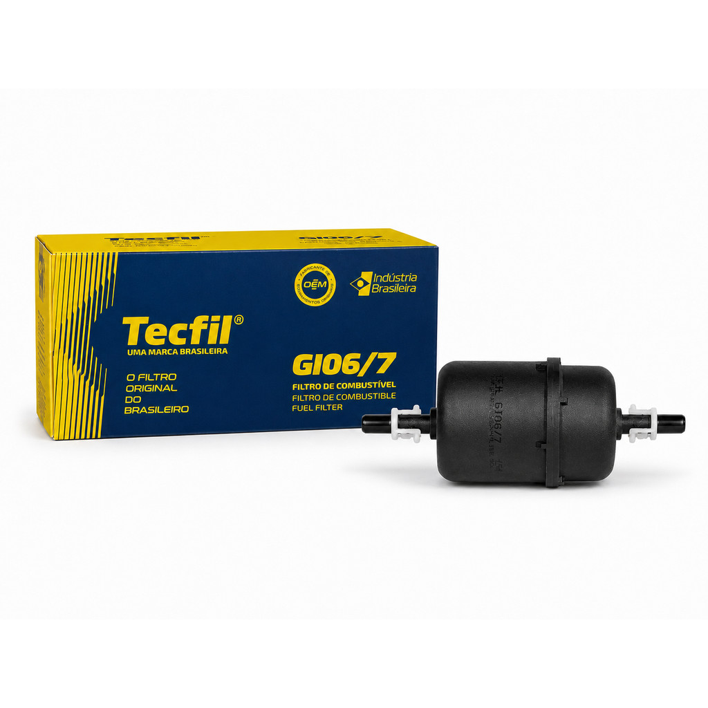 Filtro de Combustível FORD Courier Escort Fiesta Ka Tecfil GI06/7