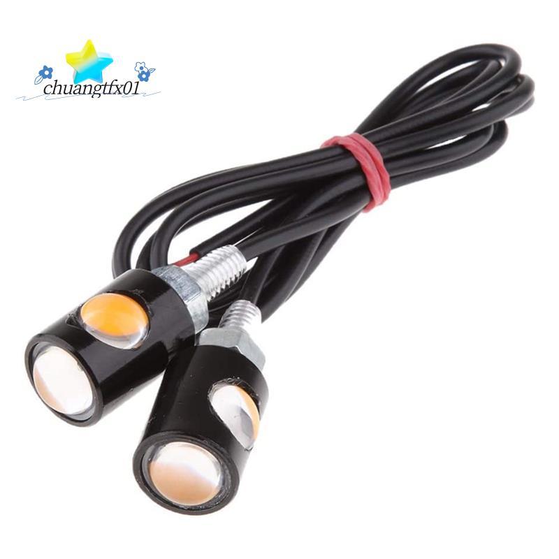 [Promover C] Luz De Sinalização Âmbar Para Motocicletas De Mudança De Direção Motocicleta 12V Indicadora Universal