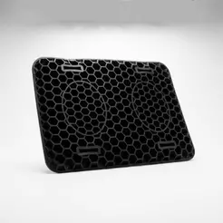 Almofada Gel TPE Colmeia Banco Moto Pillion 22x29 Conforto