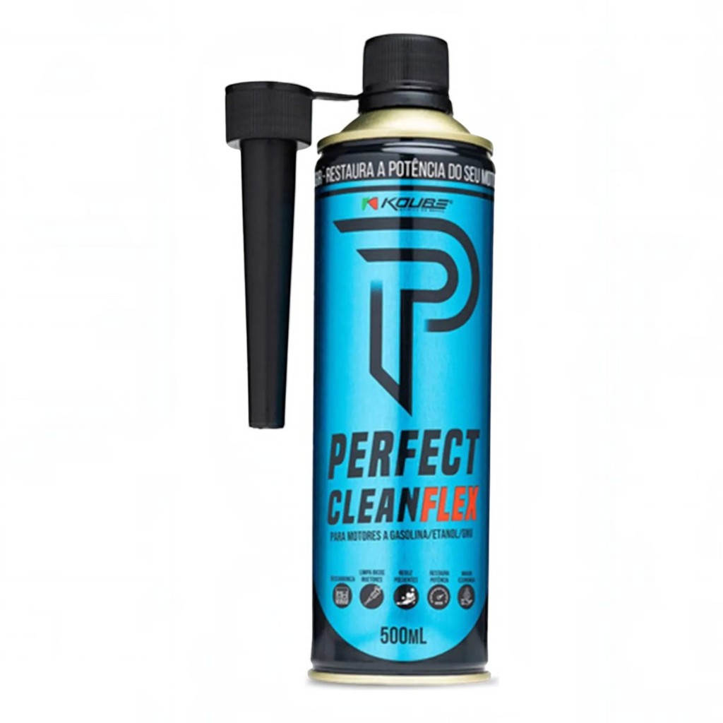 Perfect Clean Koube Flex 500ml Descarbonizante Limpa Valvulas Camara Combustao Injecao Indireta