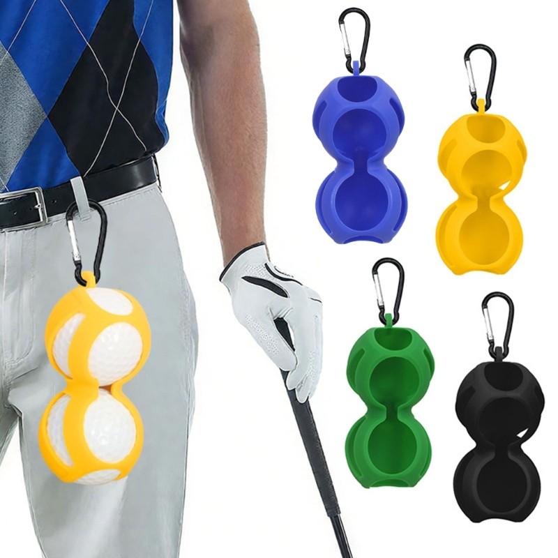 Nevʚ ɞ Golfe Silicone Clipe Mosquetão Bolsa Organizadora À Prova D Para Gerenciamento Pequenos
