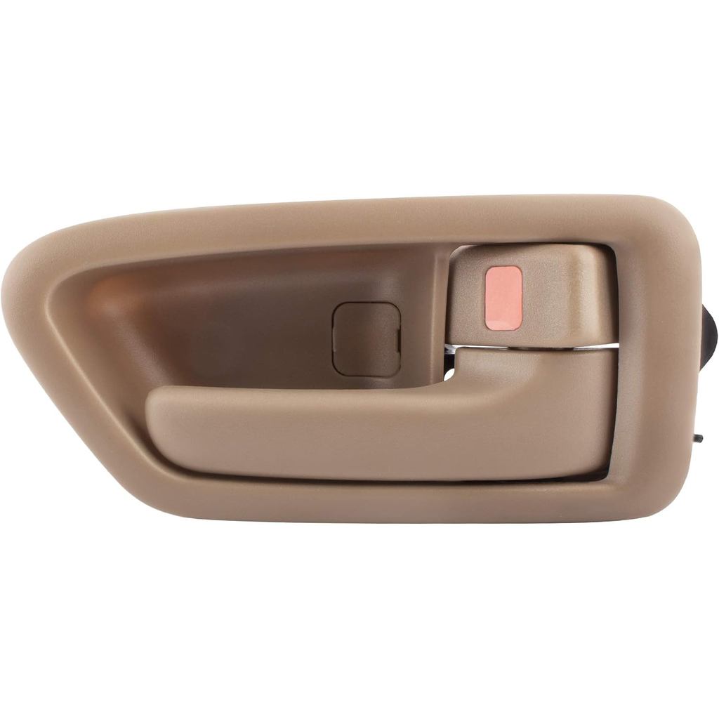Manopla de Porta Interna Bege BOXI Lado Direito do Passageiro (Frente/Traseira) Compatível com Toyota Camry 1997 1998 19