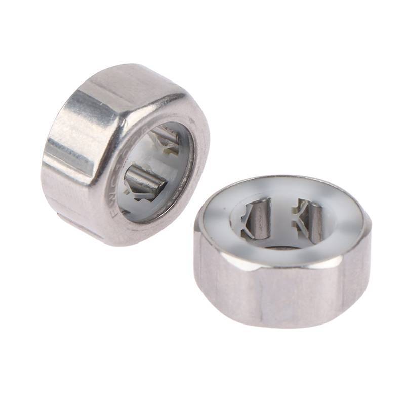 2 Peças EWC1008 Rolamento Unidirecional Inoxidável 10x17x8mm De Engrenagem De Pesca EWC1008 Rolamentos De Rolo De Agulha