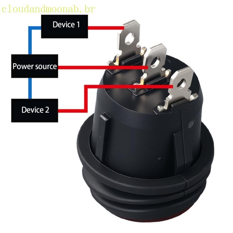 Interruptores Oscilantes Circulares À Prova De Óleo CLO 3 De Barcos De Configuração Para Eletrodomésticos De Cozinha
