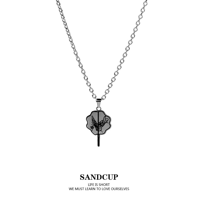 SANDCUP antigo fã colar novo estilo chinês personalidade Retro na moda acessórios legal na moda feminino verão in