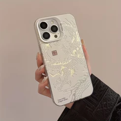 Capinha Capa Para Motorola Moto G10 G20 G30 G22 G24 G34 G52 G54 G60 G84 E22 E40 À Prova de Choque Fosca Padrão dragão