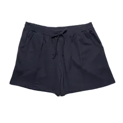 Short Feminino Rechsul Plus Size Moletom Preto
