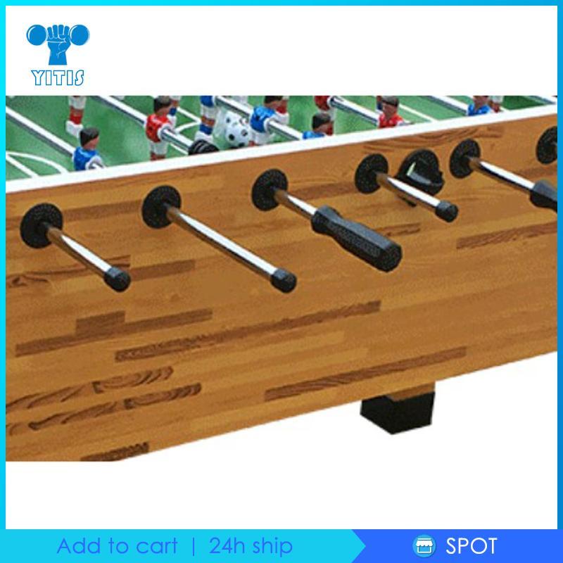 [Yitis] 16 Tampas De Extremidade De Haste De Máquina FOOSBALL , Borracha De Futebol De Mesa De 1/2 Polegada