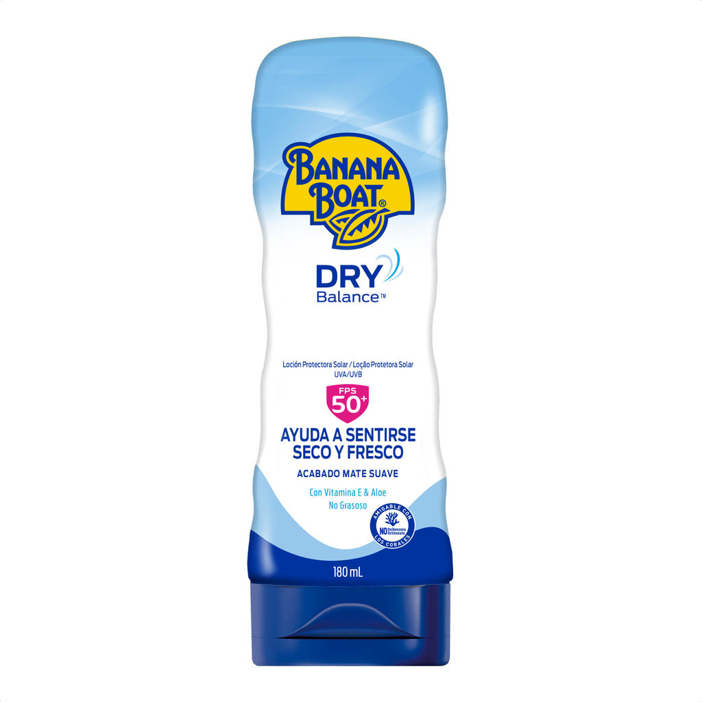Protetor Solar Banana Boat Dry Balance Fps 50 - 180ml