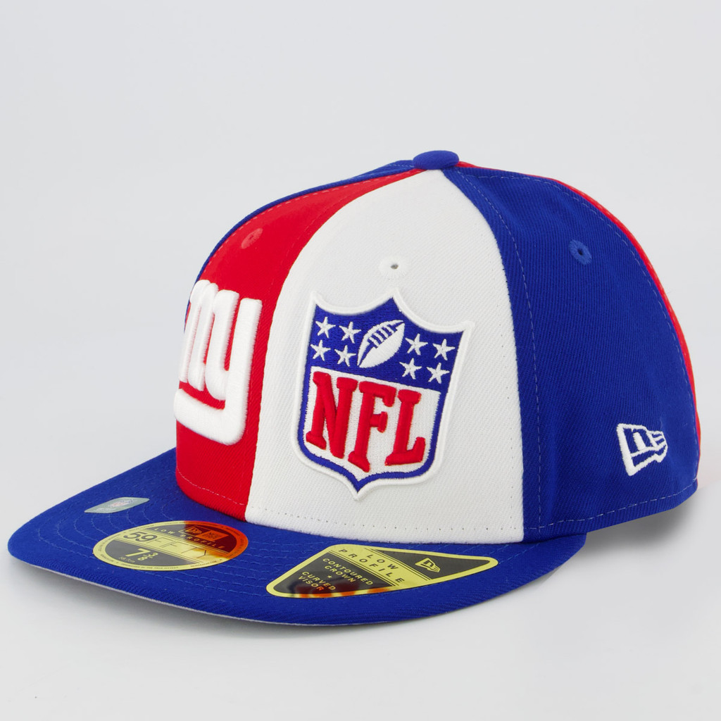 Boné New Era New York Giants NFL 23 OTC 5950 LP Vermelho e Azul