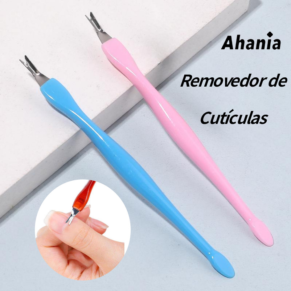 Kit Manicure e Pedicure com 6 Peças de Aparador/Removedor de Garfo de Cutículas, Pele Morta Pedicure