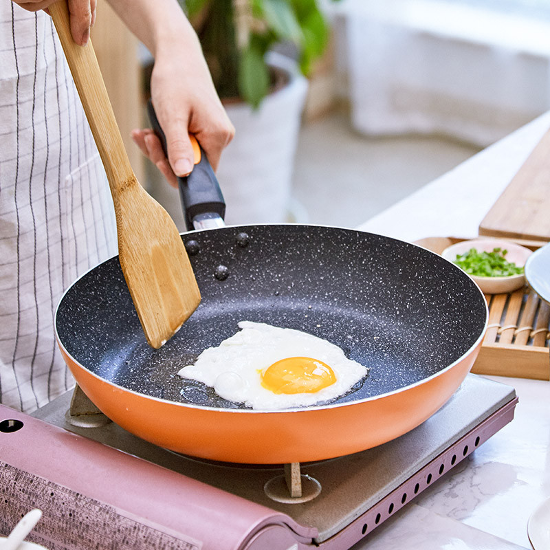 Frigideira estilo japonês antiaderente pequena frigideira Melaleuca Mini omelete bife panela de indução fogão a gás adeq