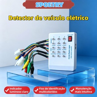 Detector de Controlador de Motor com Hall Sem Escova 24V/36V/48V/60V/72V para Veículos Elétricos e Motocicletas