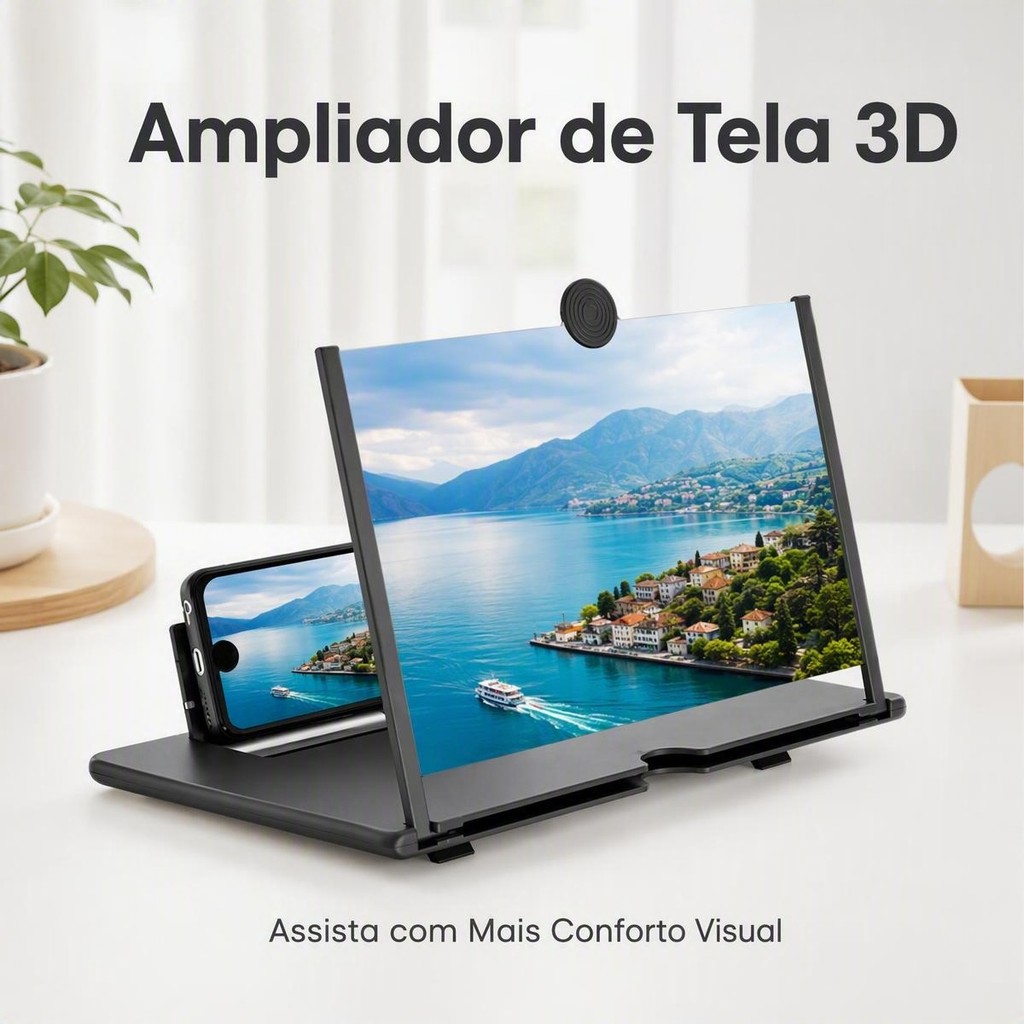 Amplificador De Imagem Tela Telefone Celular Amplificador De Imagem Tela Ultra Clara Luz Anti-Azul
