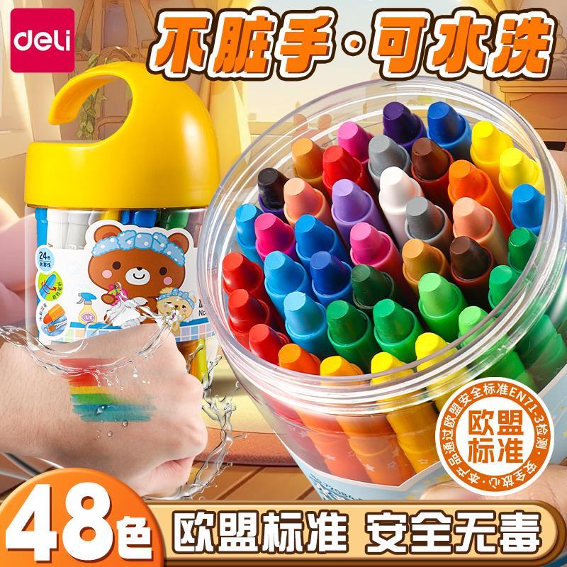Poderoso óleo infantil Pastel não sujo mãos lápis jardim de infância dedicado seguro não tóxico solúvel em água rotativo