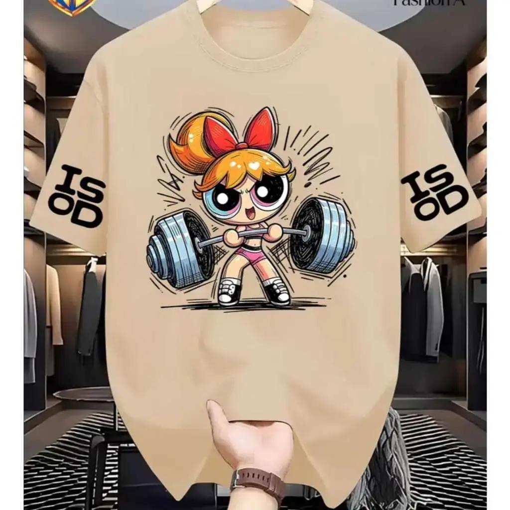 Camiseta Amarela UNISSEX Plus Size Feminina As Meninas Superpoderosas Gym 100% Algodão PREMIUM Meninas Super Poderosas