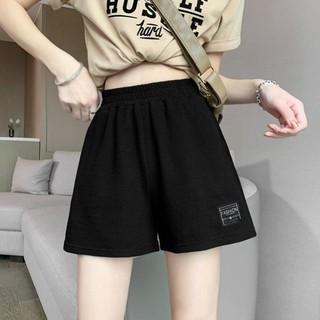 Waffle cinza Shorts feminino verão exterior Wear 2025 novo estilo americano calças de três pontos moda Casual calças esp