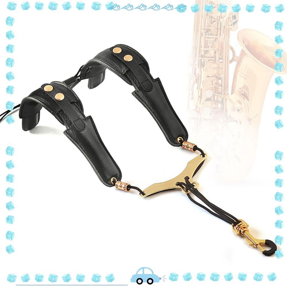 Cordão De Pescoço Para Sax , Alça De Ombro Ajustável De Couro PU , Acessórios Instrumentos Musicais