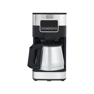 Cafeteira Elétrica Programável Black + Decker CM350G Gourmand Gris   Painel Digital 900W  Inox Preta - 220V
