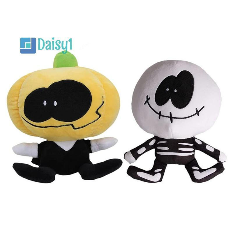 Daisy1, patinete e bomba de água com tema de noite assustadora, boneca de pelúcia da série Friday Night Funkin', boneca 