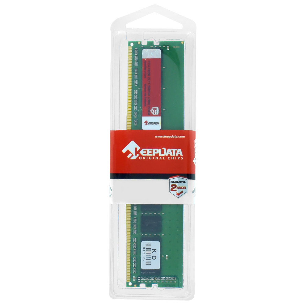 MEMÓRIA KINGSTON, DDR4 2666Mhz, Cl19 - KVR26N19S6/4 - 4 GB