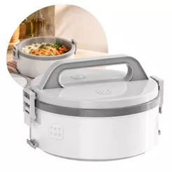 Marmita Térmica Soprano 1,5 Litros 3 Andares Conserva Quente Ou Frio Hermético Plástico