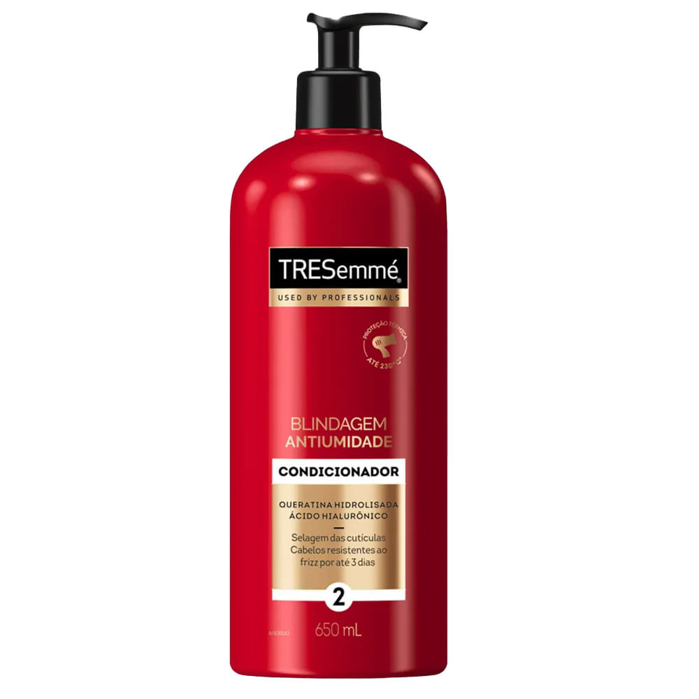 Kit Shampoo + Condicionador Tresemmé Blindagem Antiumidade 650ml · foto 2