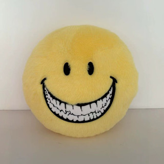 Verity boneca rosto sorridente Emoticon pacote Minecraft jogo mercadoria boneca travesseiro brinquedo de pelúcia boneca