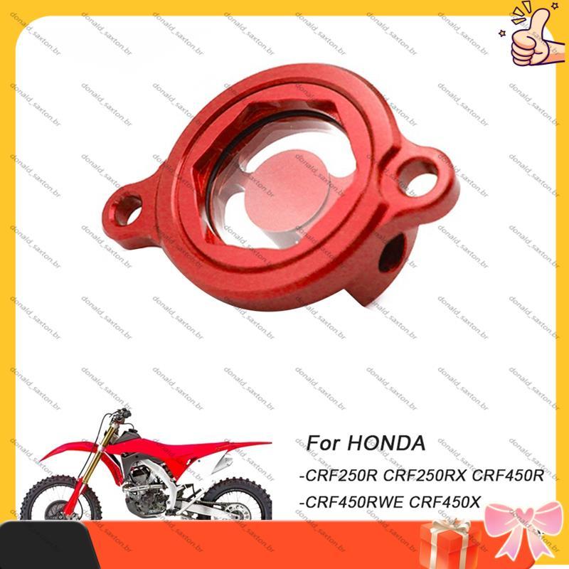 [Rápido D] Componente De Cobertura De Filtro De Óleo Transparente Para Motocicleta CRF250R CRF250RX 2019-2023 CRF450X