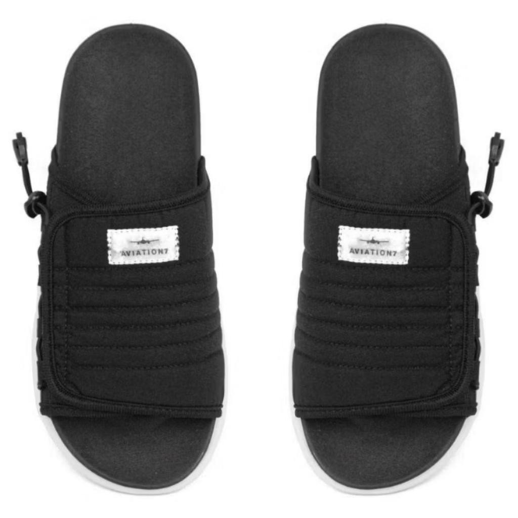 Chinelo Nuvem Sandália Slide Asuna 2.0 Masculina Preta e Branca Conforto Moda Verão - Envio Imediato — imagem 2 de 2