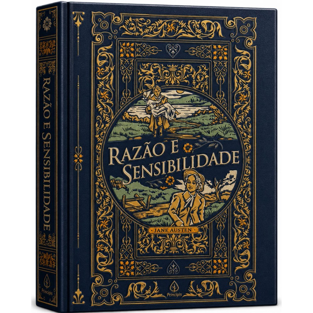 Livro Razão e Sensibilidade - Edição Supreme Capa Dura com Alto Re
