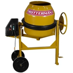 Betoneira 150L 1/2CV mono kit de segurança Rotterman