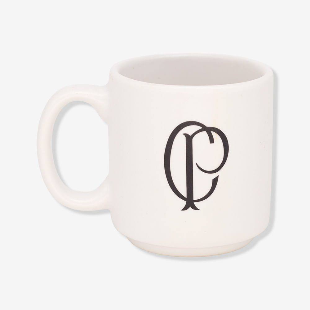 Caneca Mini Tina Corinthians White