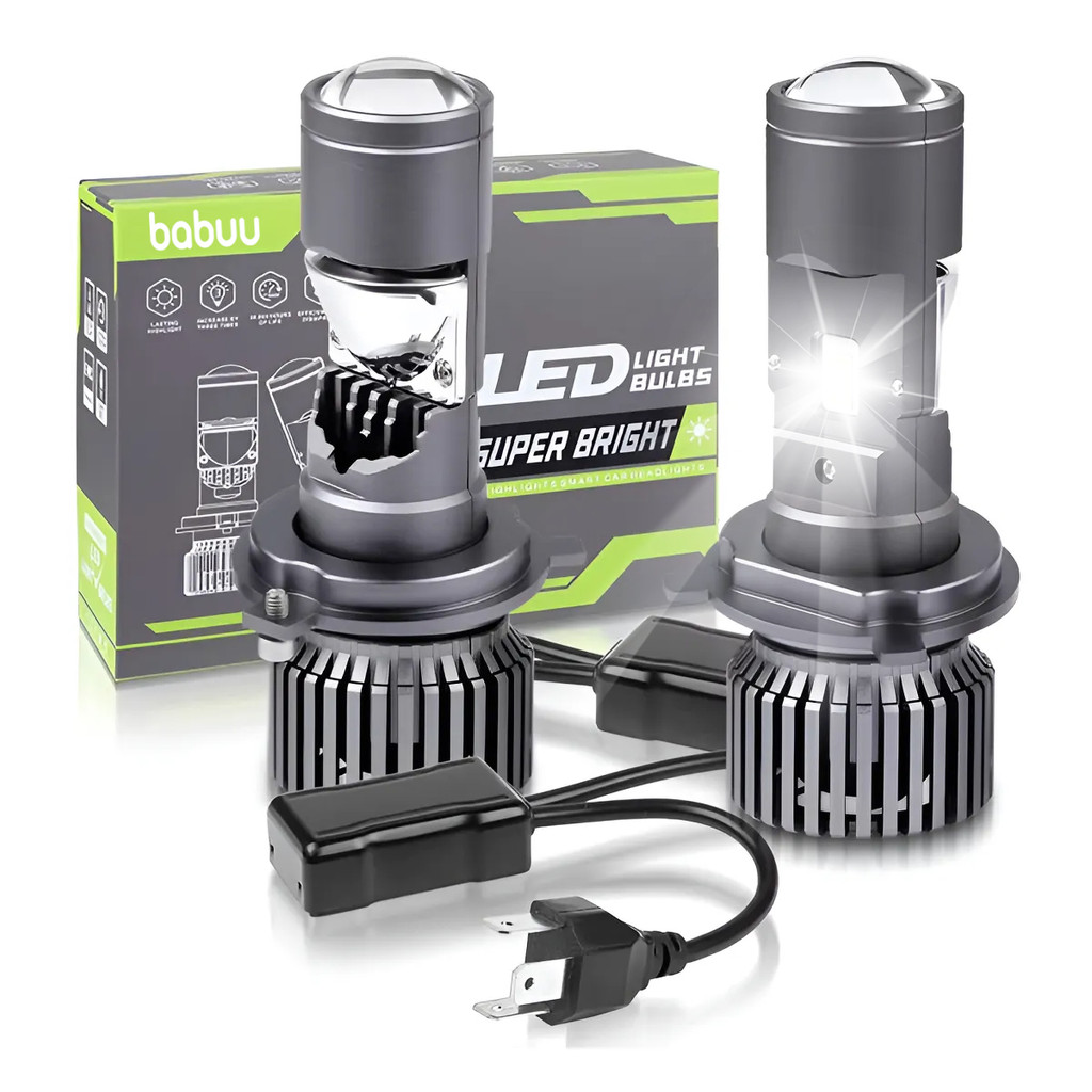Par Ultra Led Lâmpada Super Led H4/H7 Mini Projetor LED 400w 60000lm 6500K Carros /motos