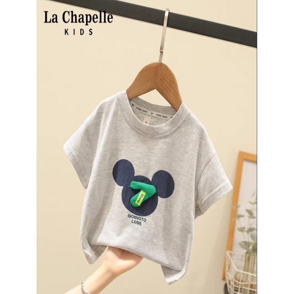 Meninos meninas camisetas de manga curta 2026 verão novo estilo médio pequenas crianças moda bonito topos bebê dos desen