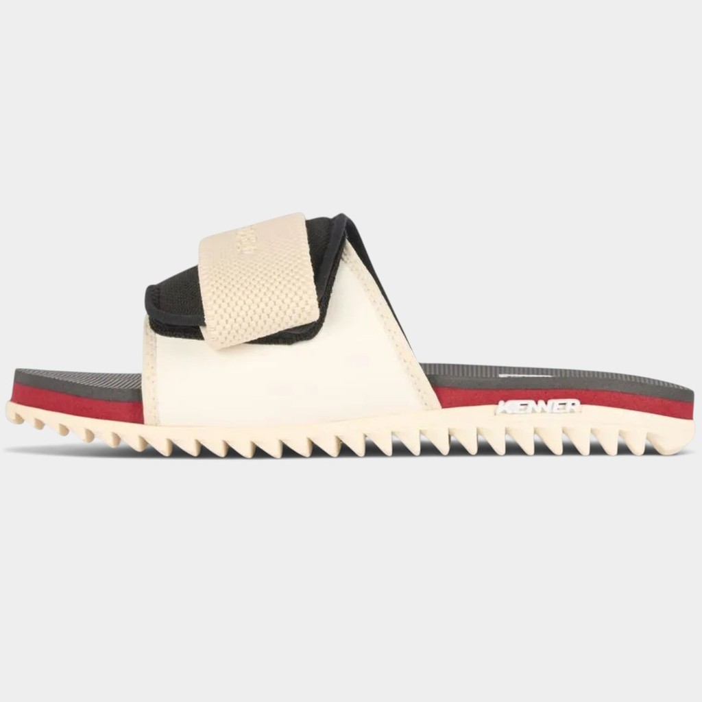 Chinelo Kenner Kivah Slide São Paulo Masculino - Preto e Branco — imagem 2 de 2